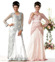  Angel Paris Indonesian Wedding Kebaya | Wedding Inspirasi