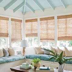 You can also look at something like bamboo blinds, but that will give you an entirely different look.