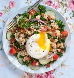 Kale Breakfast Salad