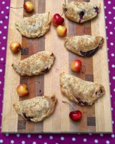 Cherry Hand Pies | Teaspoonofspice.com Built in dessert portion control!