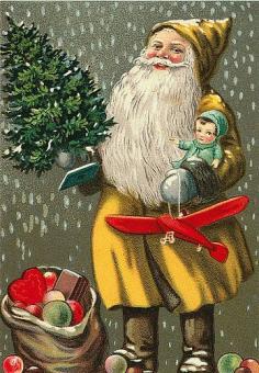 Vintage Santa/Christmas Postcard