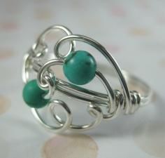 turquoise wire wrap