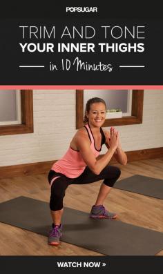 Take 10-minutes to tone your thighs with this video.:  I'm not sure anything can help my inner thighs but I'm willing to try