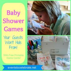 Awesome Baby Shower Games - Events To Celebrate