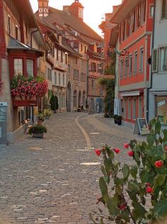 ~the little walled city of Stein am Rhein, Switzerland~