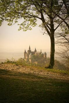 Neuschwanstein Castle in Bavaria, Germany. The Walt Disney World Castle was modeled after this one in Germany that was opened in 1886.