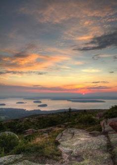 Acadia National Park - Bar Harbor, Maine has such a wonderful time camping here with friends would love to go back with Liam!