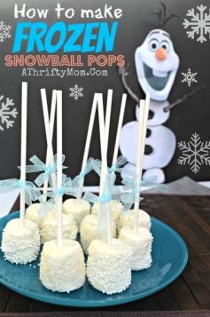 Frozen party ideas from A Thrifty Mom