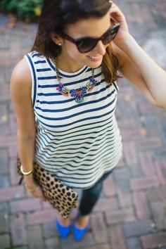 Stripes and leopard