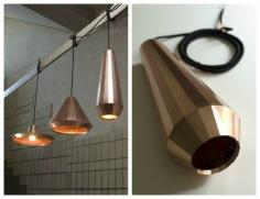 Fabulous Furniture, Lighting, and Accessories. Copper Pendant Light.