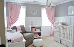 baby girl bedroom ideas pink and grey