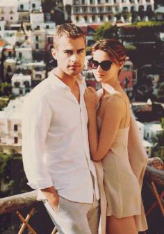 Shailene Woodley and Theo James