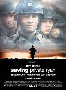 Just the first 20 minutes of this film is enough to earn a spot on my list. Which was OMAHA BEACH June 6th 1944, Steven Spielberg rendition was so realistic that it gave the living veterans that actually were at the beaches of Normandy bad flashbacks. Overall this film is very well done and considered one of the BEST WAR FILMS ever made.