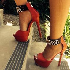 Red Hot Summer High Heels