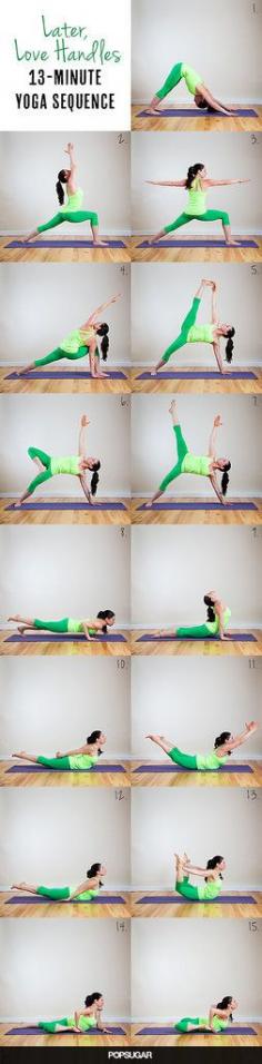 Later, Love Handles! 13-Minute Yoga Sequence to Trim Down Your Tummy
