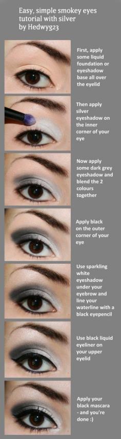 I luv this tutorial....for smokey eye look