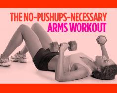 Sculpt and strengthen your arms without doing push-ups