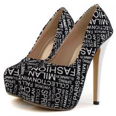 Printed Heels