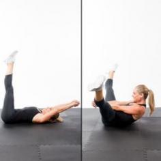 Crunch Chop - Fast Abs Workout: 5-Minutes to a Flat Stomach - Shape Magazine