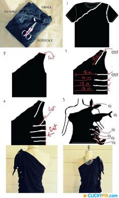 try! 13 DIY Clothing Refashion Ideas with Picture Instructions