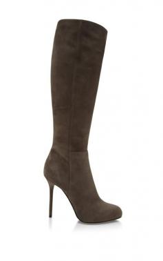 Kalika Suede Knee Boots by Sergio Rossi Now Available on Moda Operandi