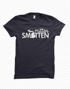 Michigan Smitten  madetoorder tshirt by HandmadeEscapade on Etsy, $16.00