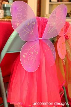 Fairy Party Decorations #DIY #Girl's Birthday #Jellifi Great for a party favor at the end for each kid as well.