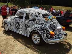 Wrought iron VW Bug | Flickr - Photo Sharing!