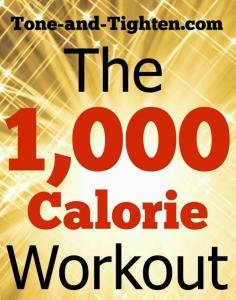 Tone & Tighten: 1000 Calorie At Home Cardio Workout (Total Body) video