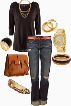 Casual Outfits | Classy Shirt Love the jeans