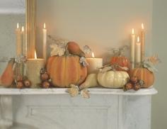 beautiful mantle for fall