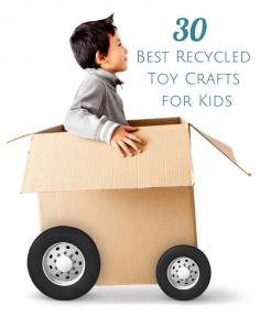 Creative and fun DIY toys you can make for kids from just using simple, recycled materials.