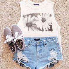 Summer outfits are the best.