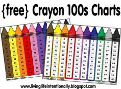 Free 100s Chart for Kindergarten #mathisfun #kindergarten #homeschooling