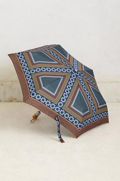 Downpour Umbrella -- blue -- anthropologie.com