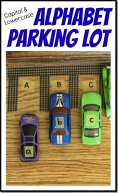 alphabet parking lot #alphabet #cars #preschool
