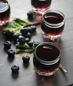 Blueberry Mint Infused Tequila
