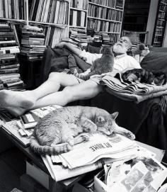 Edward Gorey & cats