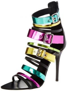 Giuseppe Zanotti Women's Multicolor Strappy Dress Sandal