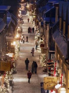 Winter in Quebec City