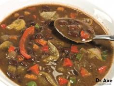 Black Bean Soup - DrAxe.com