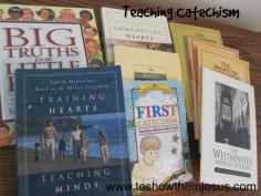 Teach Me Jesus: Teaching Catechism-- from @toshowthemjesus @Christina Fox