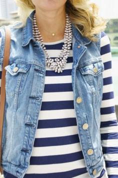 I think I  want a denim vest this year, so fun!!