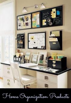 The three essentials to an organized office revealed! <--- I love this! I can only dream of being this organized one day! by grasspinto