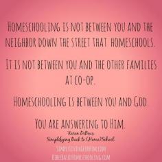 Back to Homeschool quote- FREE Mp3! Be encouraged!