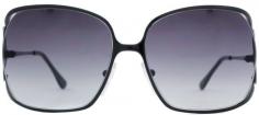 Be at the forefront of fashion in these bold oversized sunglasses from Emilio Pucci. These sunglasses feature a decorative circular detail near the lenses in a classic black hue, while providing 100-percent UV protection. Color options: 001 Black Style: Fashion Model: EP 109 Frame: Black metal Lens: Grey gradient Protection: 100-percent UV protection Eyewear collection: Emilio Pucci Includes: Case, cleaning cloth, paperwork Made in Italy Dimensions: Lens mm 56 x Bridge mm 14 x Arms mm 115 All measurements are approximate and may vary slightly from the listed information