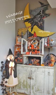 Cool Halloween display!