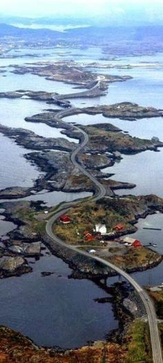 The Atlantic Ocean Road, Romsdal, Norway - let's take the scenic route........