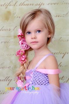 Rapunzel Inspired tutu dress by YourSparkleBox on Etsy