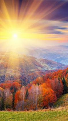 Beautiful Autumn Sunrise